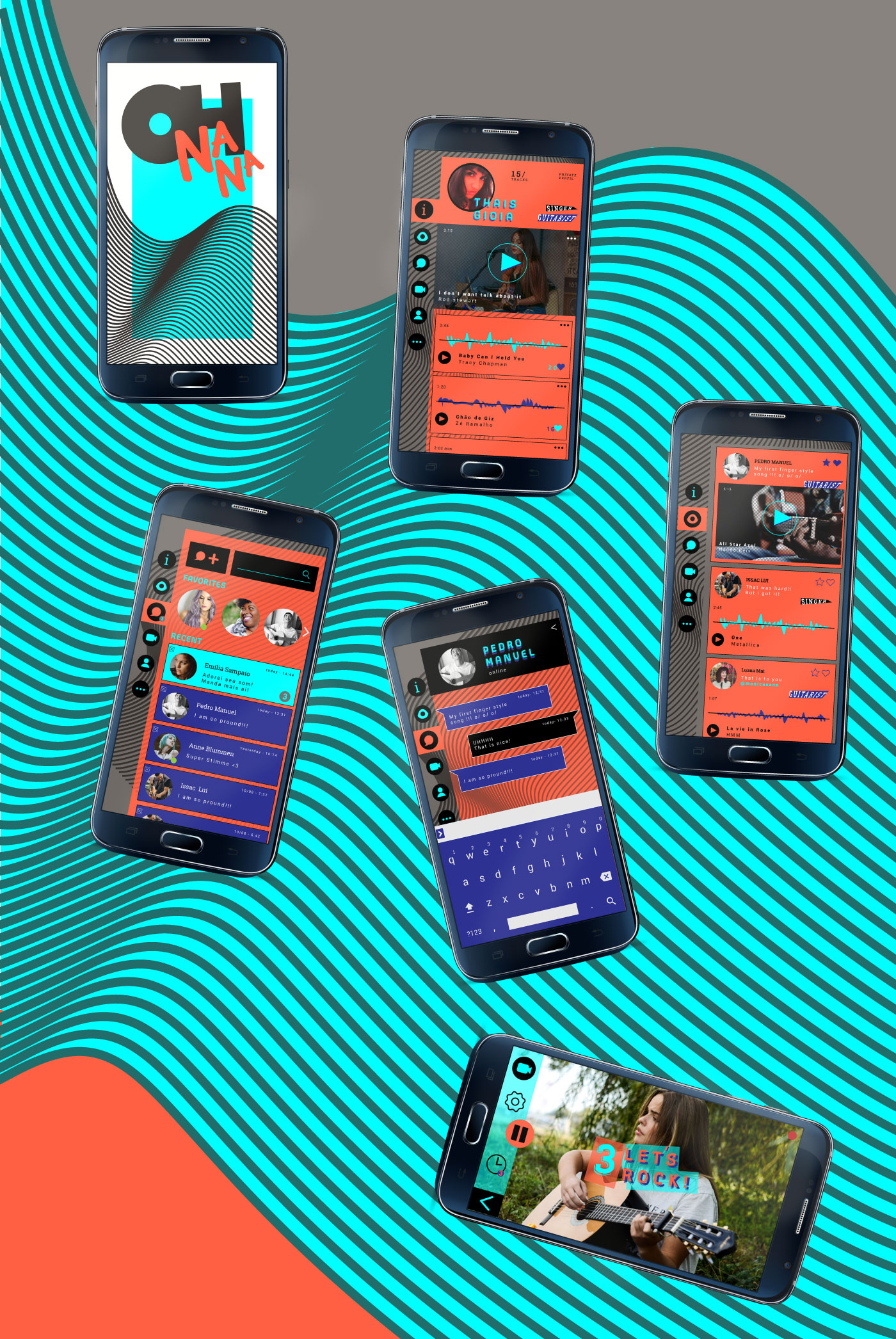 OhNaNa- Mobile app - Thaís Kremer